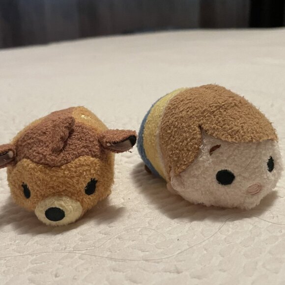 Two tsumtsums - preloved  3.5 x 2 x1.5 inches - Picture 2 of 4